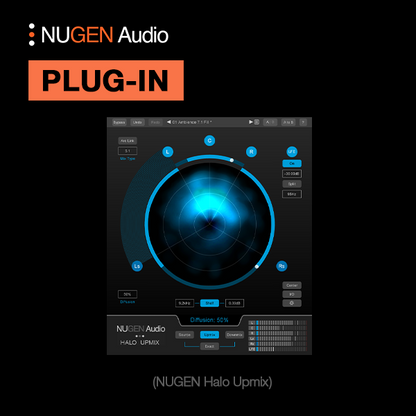 NUGEN Audio Virtual Processors NUGEN Halo Upmix Upmixing Plugin