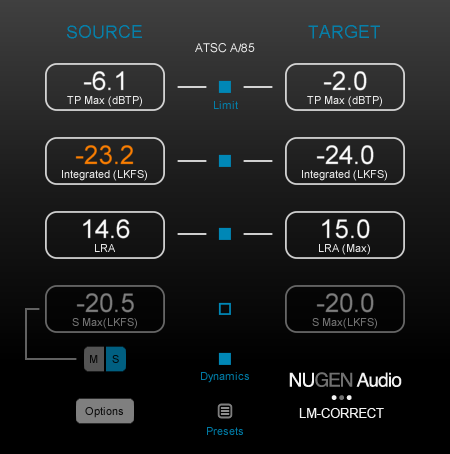 NUGEN Audio Virtual Processors NUGEN LM-Correct UPG: Upgrade to LM-Correct – Professional Audio Software & Plugin