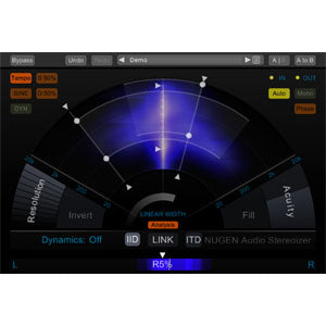 NUGEN Audio Virtual Processors NUGEN Stereoizer Upgrade from Stereoizer Elements: Upgrade to Stereoizer – Professional Audio Software & Plugin