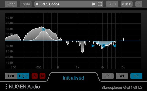 NUGEN Audio Virtual Processors NUGEN Stereoplacer Elements Stereo Imaging Plugin