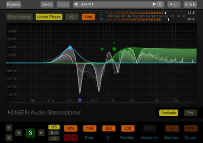 NUGEN Audio Virtual Processors NUGEN Stereoplacer Stereo Imaging Plugin