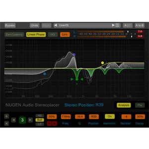 NUGEN Audio Virtual Processors NUGEN Stereoplacer Stereo Imaging Plugin