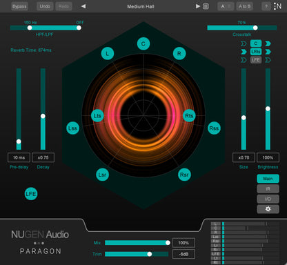 NUGEN Audio Virtual Processors Paragon: Mastering Plugin