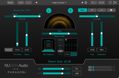 NUGEN Audio Virtual Processors Paragon ST: Mastering Plugin