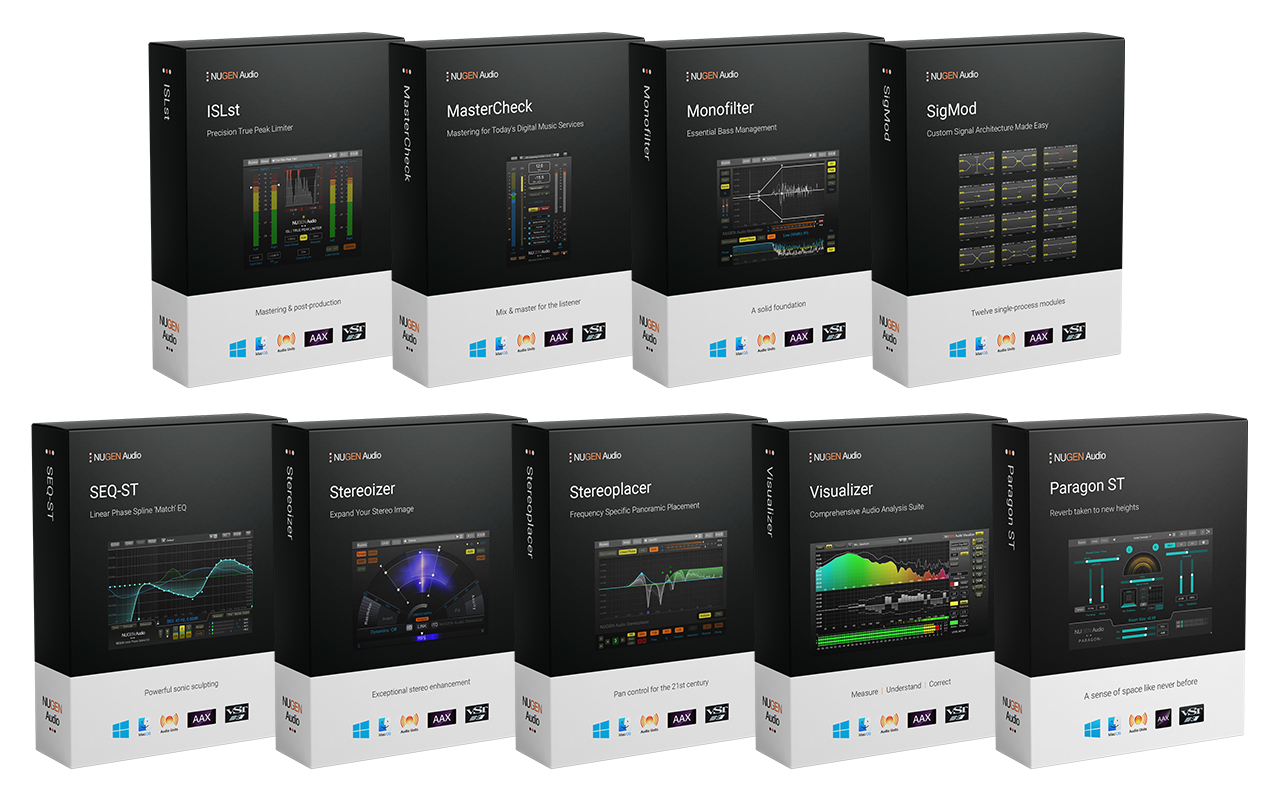 NUGEN Audio Virtual Processors Producer Bundle: Producer Bundle – Professional Audio Software & Plugin