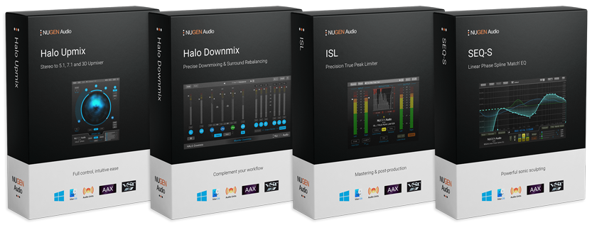 NUGEN Audio Virtual Processors Surround Suite: Surround Sound Processing