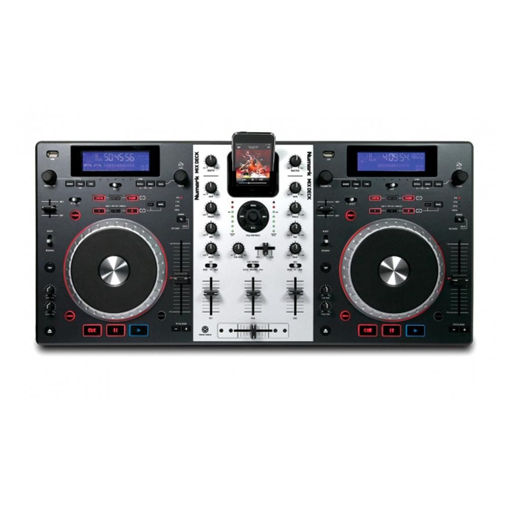 numark dj controller interfaces numark mixdeck 2-channel universal dj system