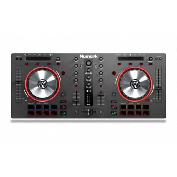 numark dj controller interfaces numark mixtrack 3 all-in-one virtual dj controller