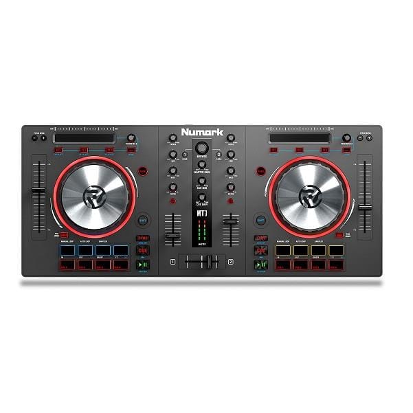 numark dj controller interfaces numark mixtrack 3 all-in-one virtual dj controller