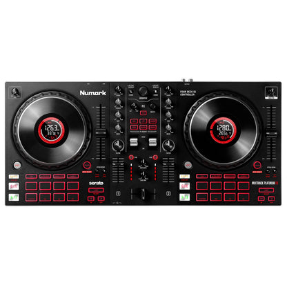 Numark DJ Controller Interfaces Numark Mixtrack Platinum FX DJ Controller With Jog Wheel Display