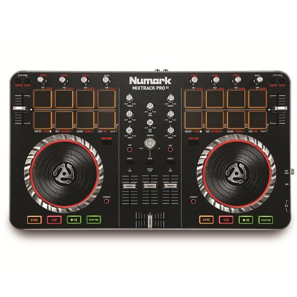 Numark DJ Controller Interfaces Numark MixTrack Pro II DJ Controller Interface with Audio I/O