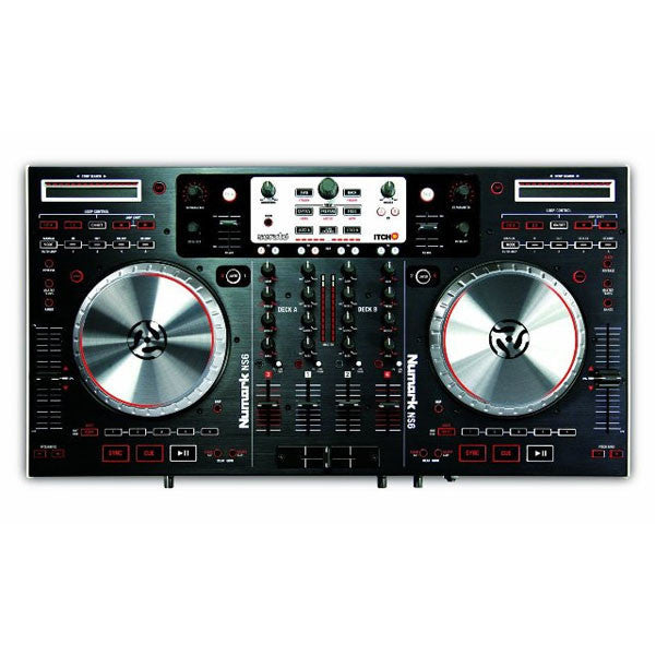 Numark DJ Controller Interfaces Numark NS6 4-Channel Digital DJ Controller and Mixer