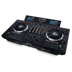 Numark DJ Controller Interfaces Numark NS7III 4-Channel Motorized DJ Controller & Mixer with Screens