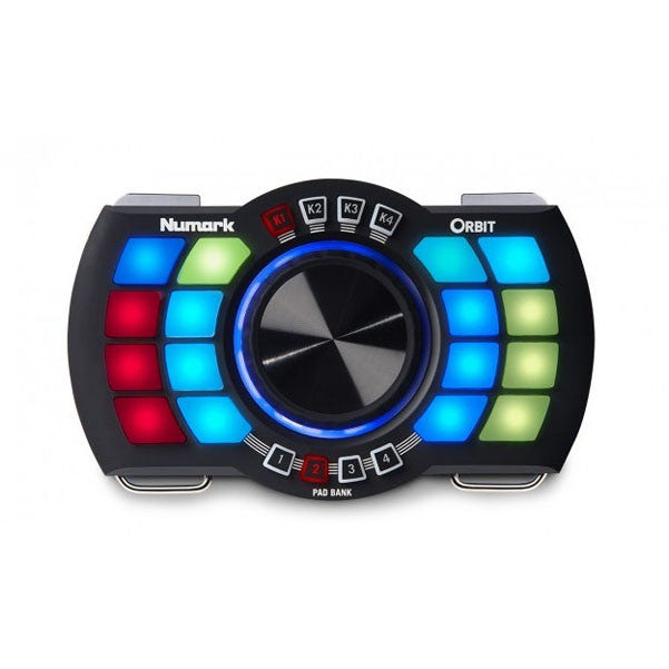 Numark DJ Controller Interfaces Numark Orbit Wireless DJ Controller with Motion Control