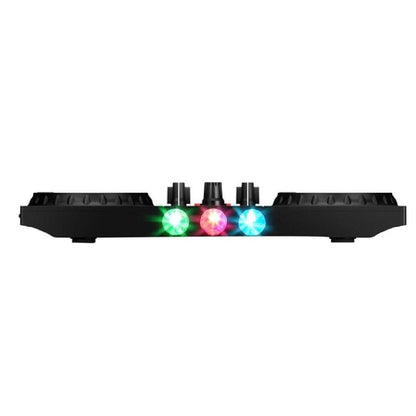 Numark DJ Controller Interfaces Numark Party Mix MkII DJ Controller with Built-In Light Show