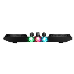 Numark DJ Controller Interfaces Numark Party Mix MkII DJ Controller with Built-In Light Show
