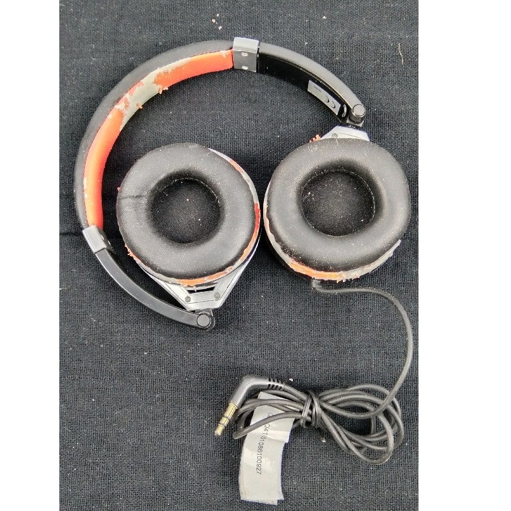 numark dj headphones numark hf150 collapsible dj headphones - open box b stock
