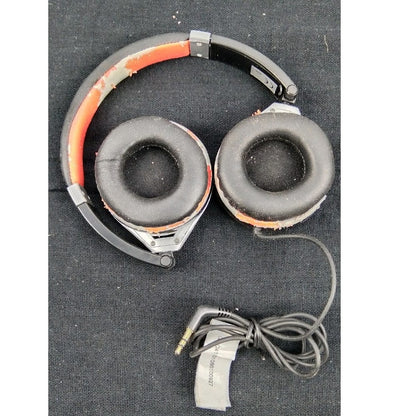 numark dj headphones numark hf150 collapsible dj headphones - open box b stock