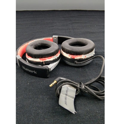 numark dj headphones numark hf150 collapsible dj headphones - open box b stock