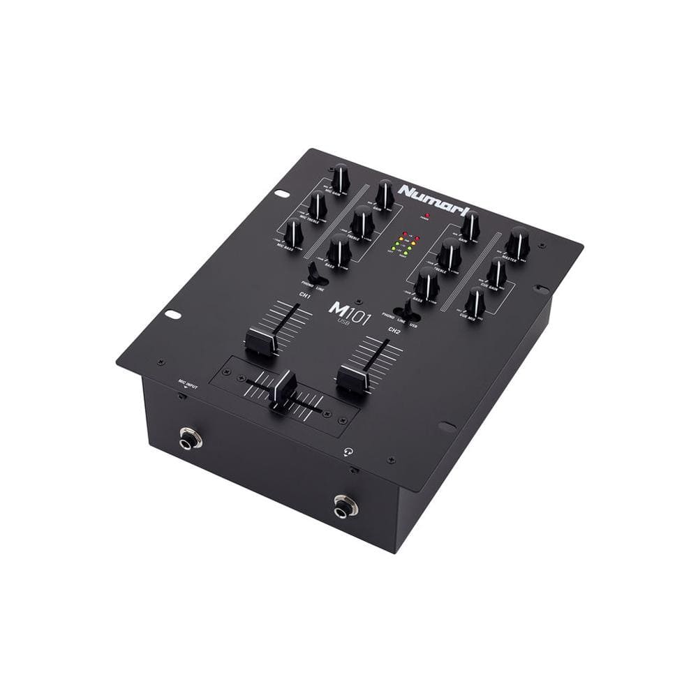 Numark Dj Mixers Numark M101 Black 2 Channel DJ Mixer
