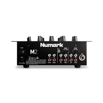 Numark Dj Mixers Numark M2 Black 2-Channel DJ Scratch Mixer