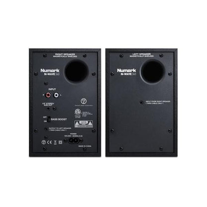 numark monitor speakers numark n-wave 360 powered dj desktop monitors - pair