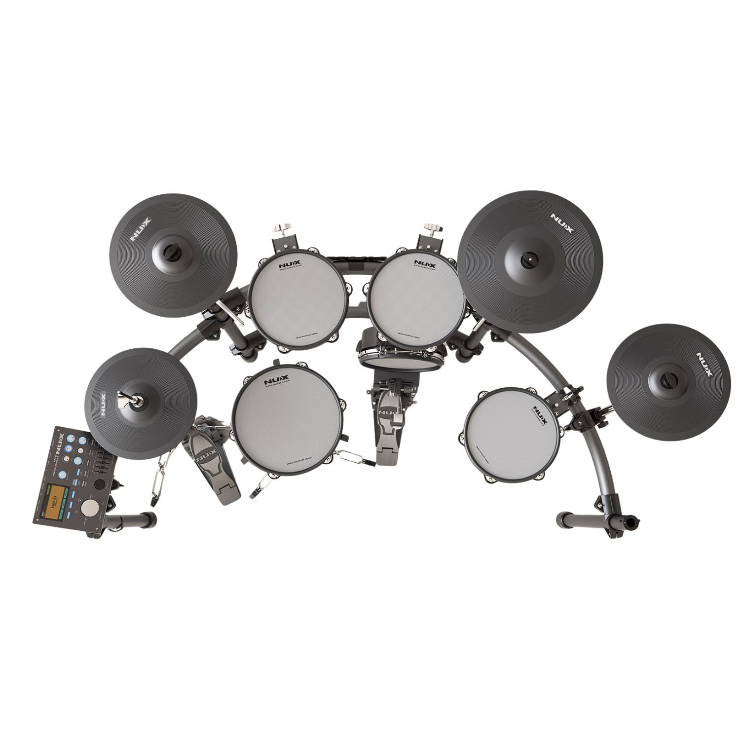 Nux Acoustic Drum Kits Nux DM-8 Mesh Head Digital Acoustic Drum Set
