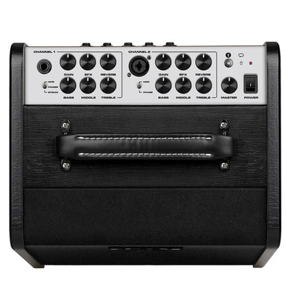 Nux Acoustic Guitar Amplifiers Black Nux AC-60 Stageman II Acoustic Guitar Amplifier