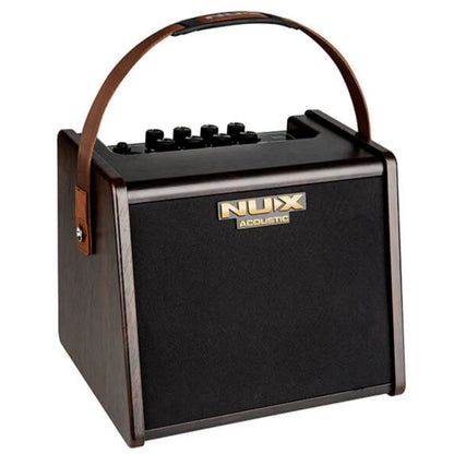 Nux Acoustic Guitar Amplifiers Nux AC-25 Portable Battery Operated Acoustic Guitar Amplifiers