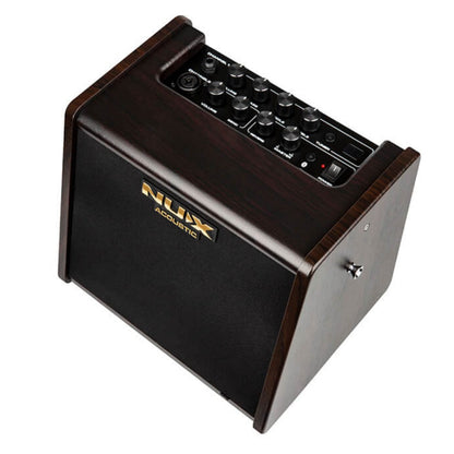 Nux Acoustic Guitar Amplifiers Nux AC-25 Portable Battery Operated Acoustic Guitar Amplifiers