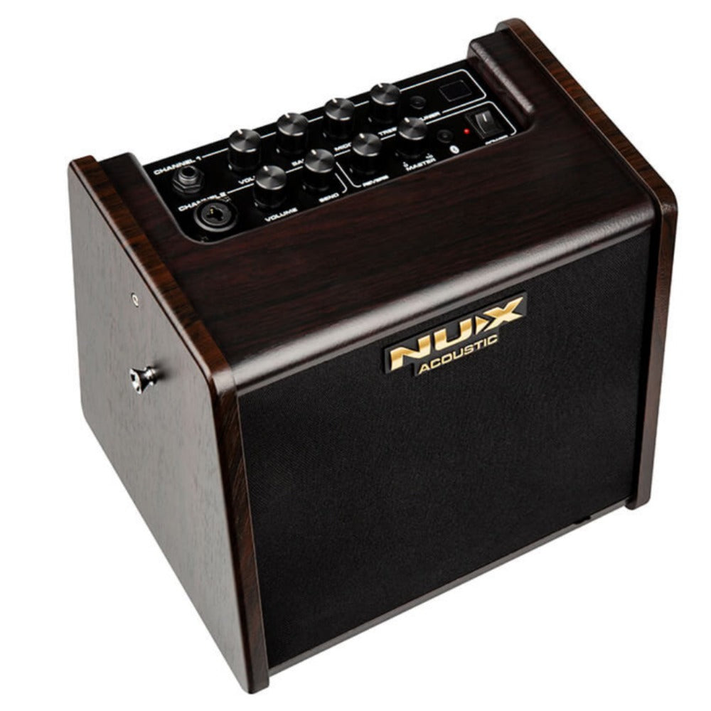 Nux Acoustic Guitar Amplifiers Nux AC-25 Portable Battery Operated Acoustic Guitar Amplifiers