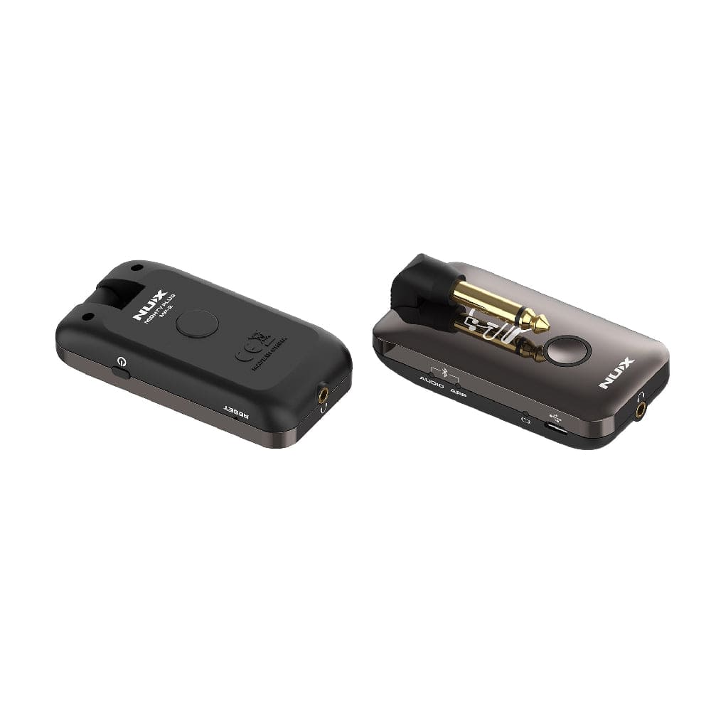 nux amplugs black nux mighty plug headphone guitar amplifier     