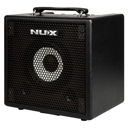 Nux Bass Combo Amplifiers Black Nux NBA-50 Mighty Bass 50BT Combo Bass Amplifier 