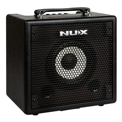 Nux Bass Combo Amplifiers Black Nux NBA-50 Mighty Bass 50BT Combo Bass Amplifier 