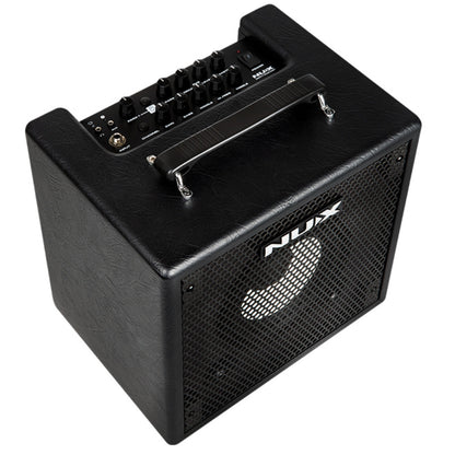 Nux Bass Combo Amplifiers Black Nux NBA-50 Mighty Bass 50BT Combo Bass Amplifier 