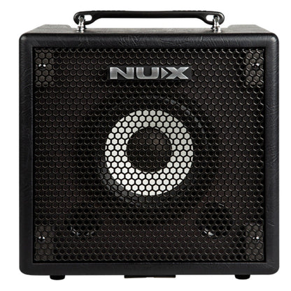 Nux Bass Combo Amplifiers Black Nux NBA-50 Mighty Bass 50BT Combo Bass Amplifier