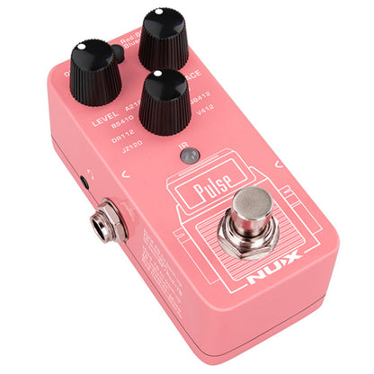 Nux Cab Sim / IR Loader Pink Nux NSS-4 Pulse Mini IR-Loader Effect Pedal
