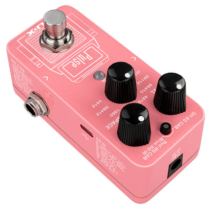 Nux Cab Sim / IR Loader Pink Nux NSS-4 Pulse Mini IR-Loader Effect Pedal