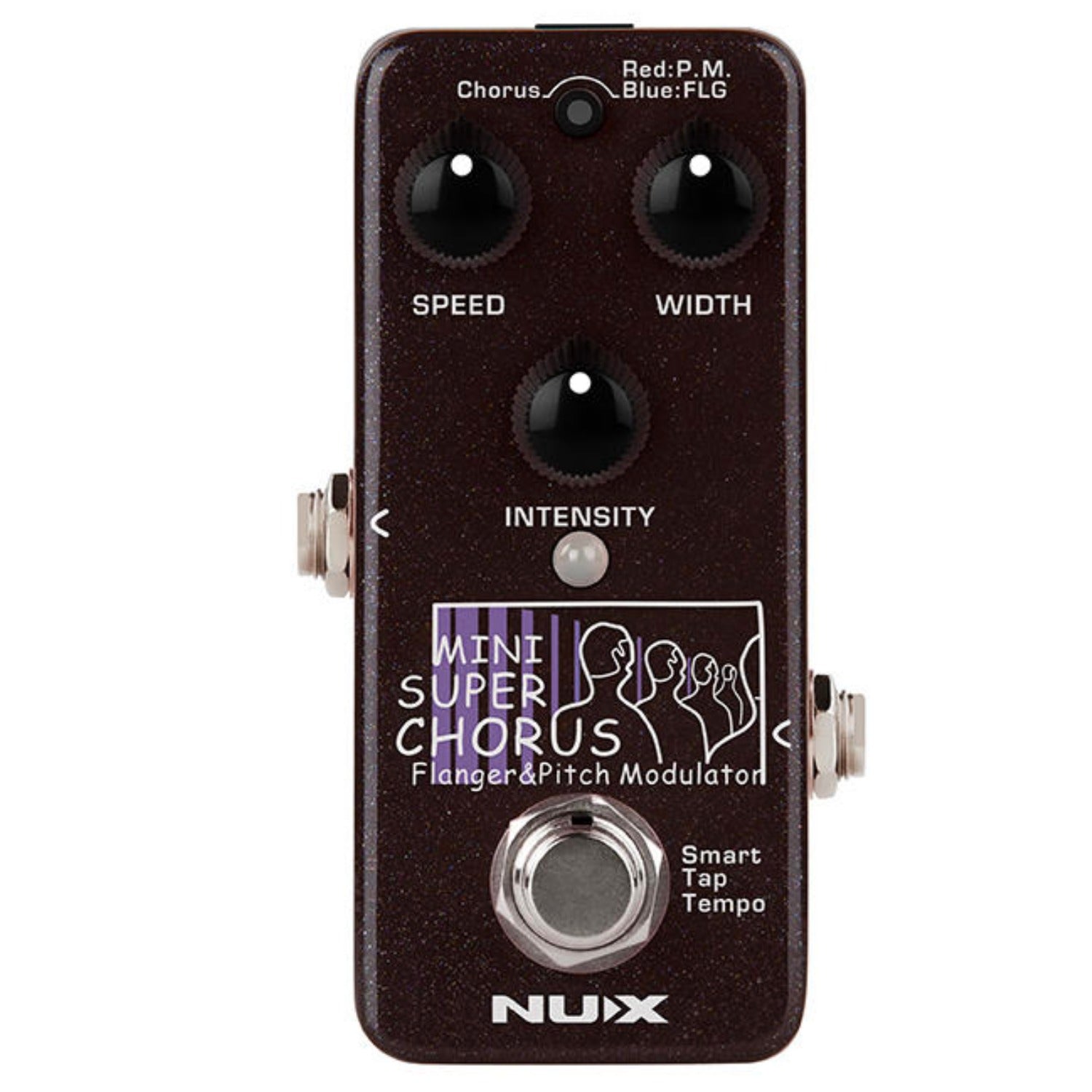Nux Chorus Pedals Black Nux NCH-5 Mini SCF Super Chorus Flanger Effect Pedal 