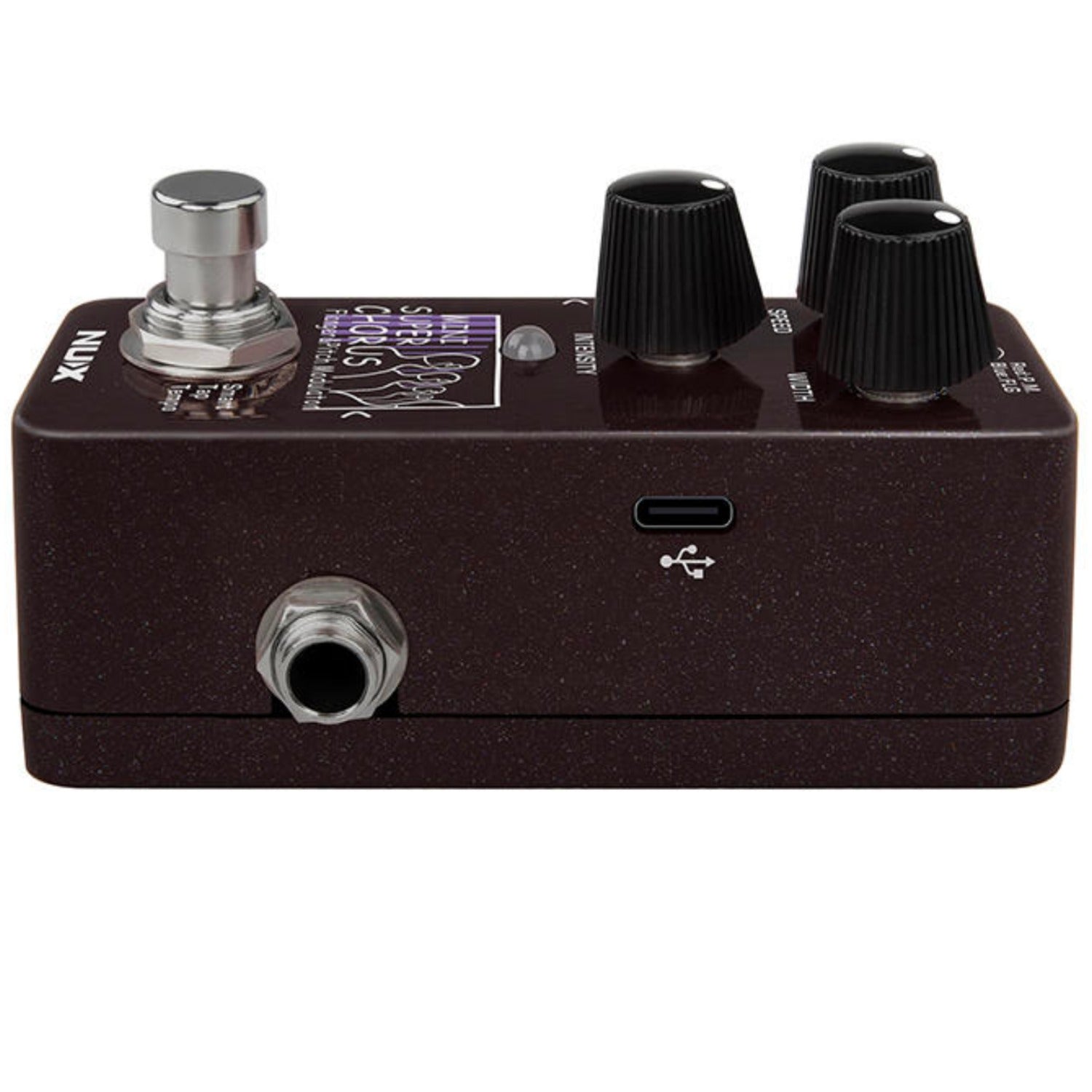 Nux Chorus Pedals Black Nux NCH-5 Mini SCF Super Chorus Flanger Effect Pedal 