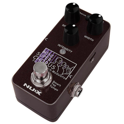 Nux Chorus Pedals Black Nux NCH-5 Mini SCF Super Chorus Flanger Effect Pedal 