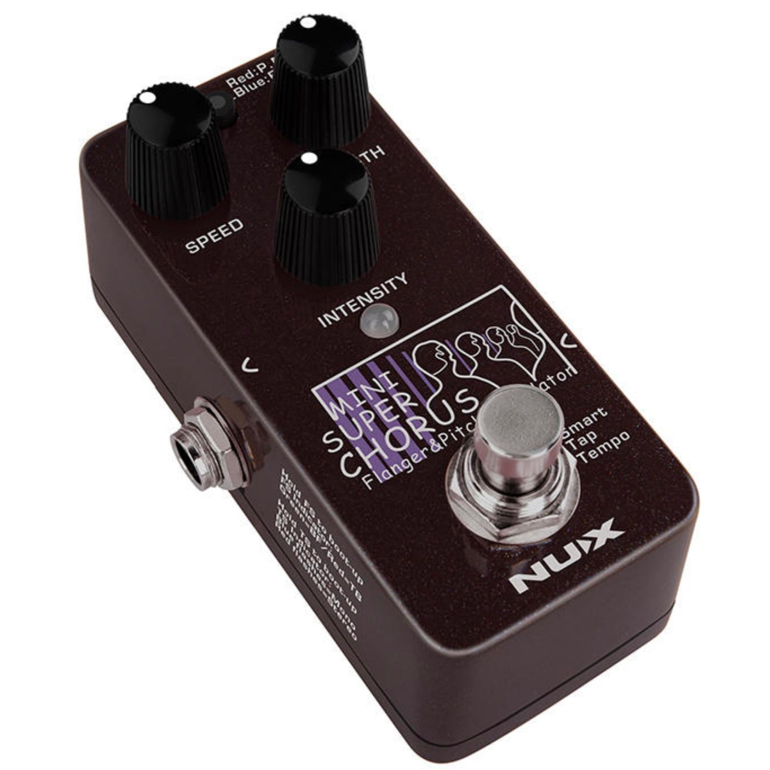 Nux Chorus Pedals Black Nux NCH-5 Mini SCF Super Chorus Flanger Effect Pedal 