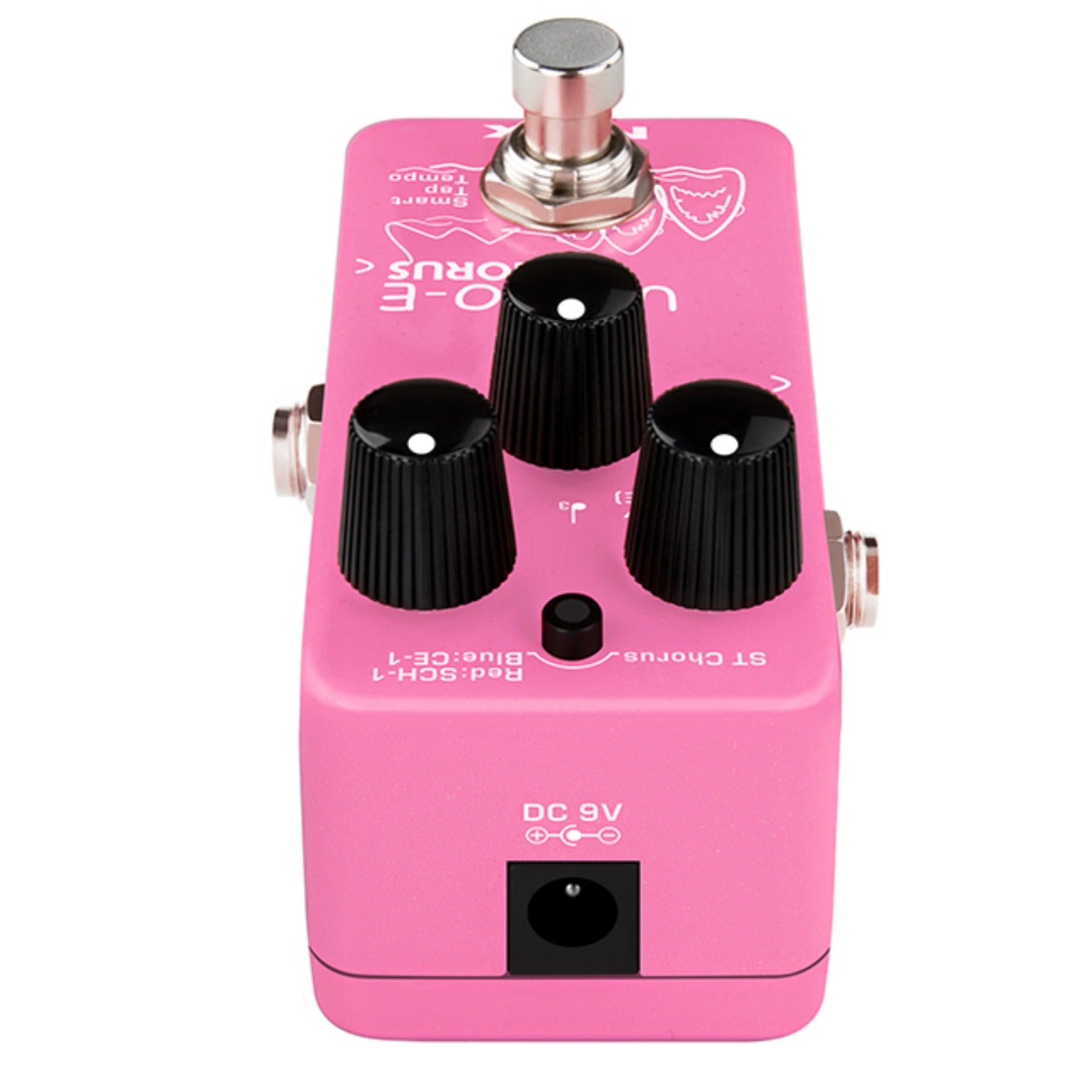 Nux Chorus Pedals Pink Nux NCH-4 Ukiyo-E Chorus Effect Pedal