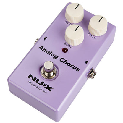 Nux Chorus Pedals Purple Nux Analog Chorus Reissue Series Effect Pedal