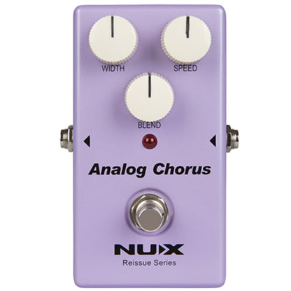 Nux Chorus Pedals Purple Nux Analog Chorus Reissue Series Effect Pedal