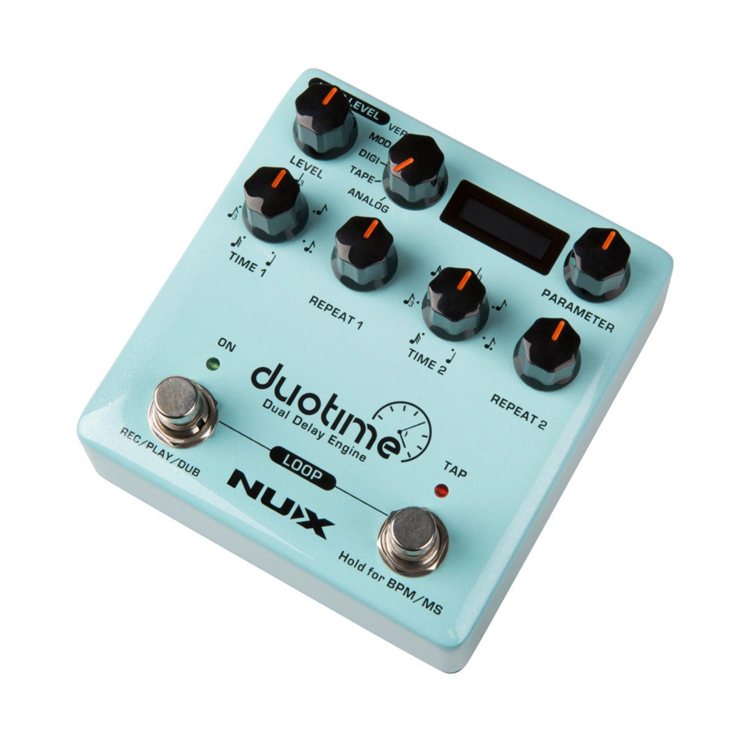 Nux Delay Pedals Nux NDD 6 Duo Time Dual Delay Pedal