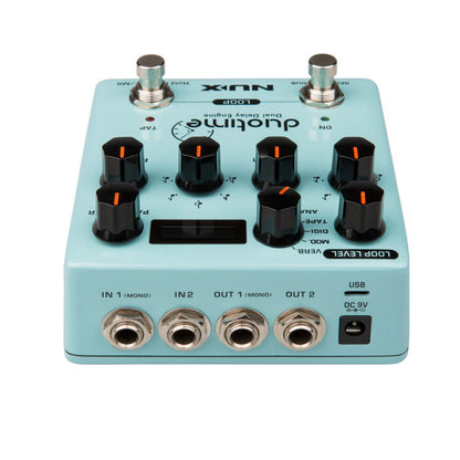 Nux Delay Pedals Nux NDD 6 Duo Time Dual Delay Pedal