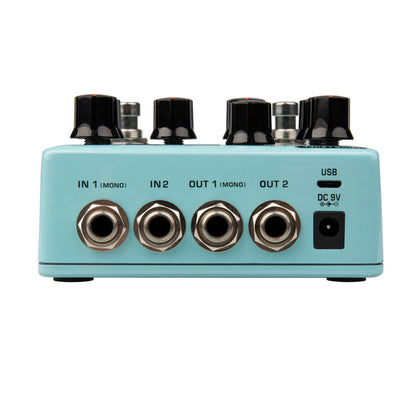 Nux Delay Pedals Nux NDD 6 Duo Time Dual Delay Pedal