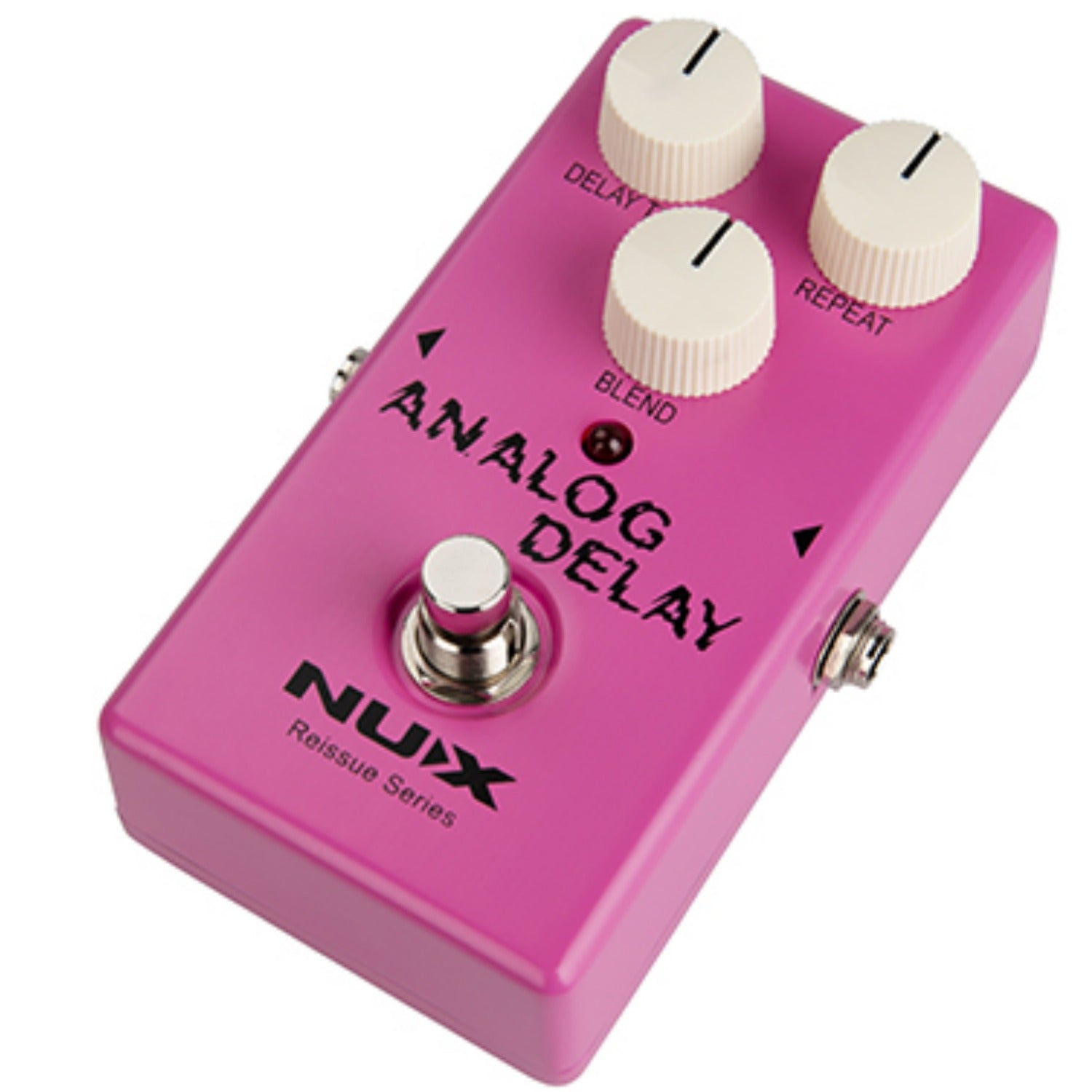 Nux Delay Pedals Pink Nux Analog Delay Reissue Series Effect Pedal