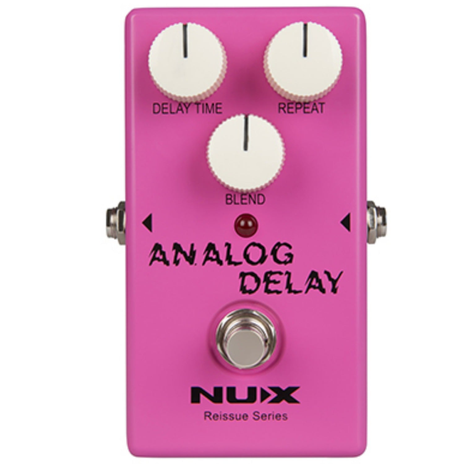 Nux Delay Pedals Pink Nux Analog Delay Reissue Series Effect Pedal